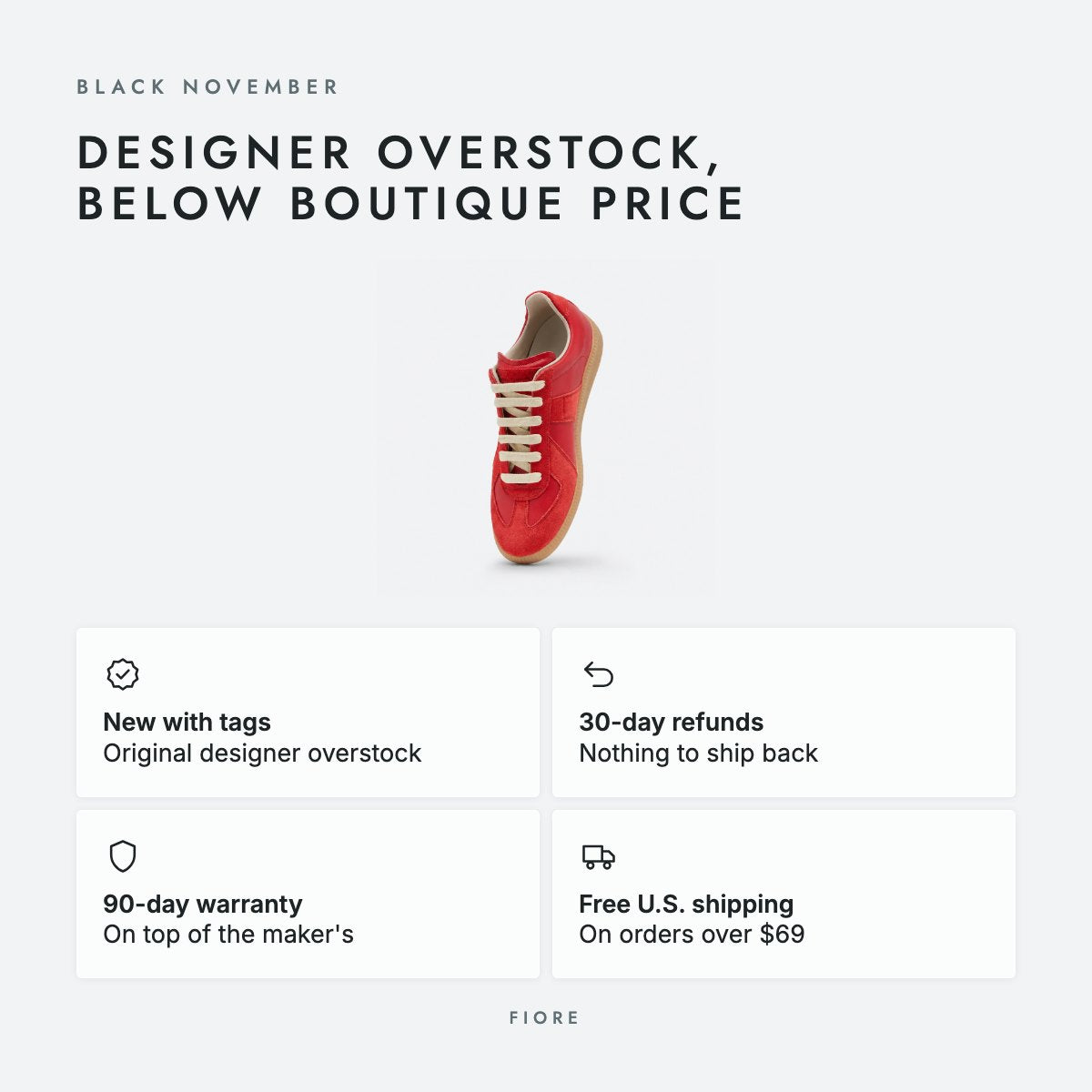 Red Cotton Sneakers, photo 5