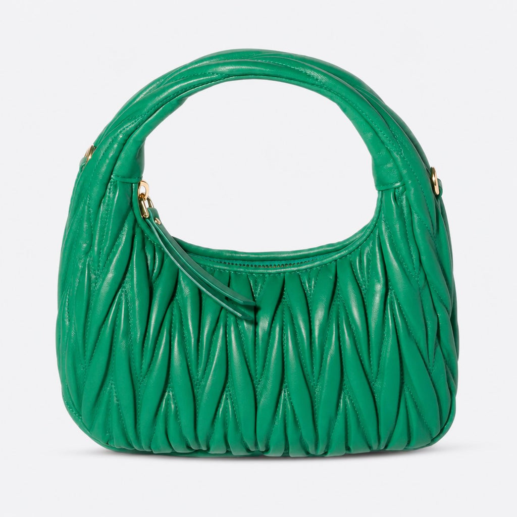 Mango Quilted Leather Hobo Bag, photo 1