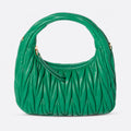Mango Quilted Leather Hobo Bag, photo 1