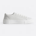 White Leather Low-Top Sneakers, photo 1