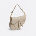 Small Beige Grained Calfskin Top-Handle Bag, photo 1