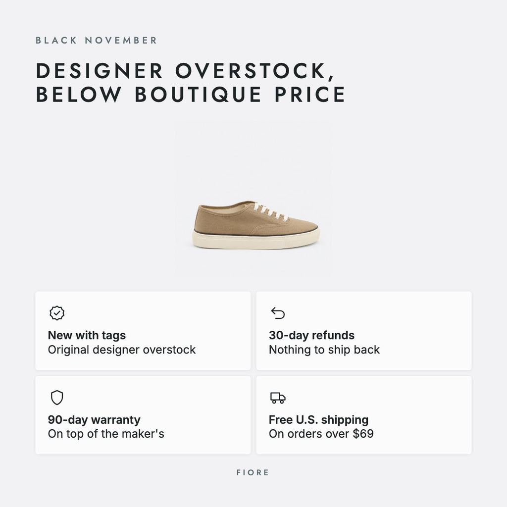 Beige Cotton Sneakers, photo 5