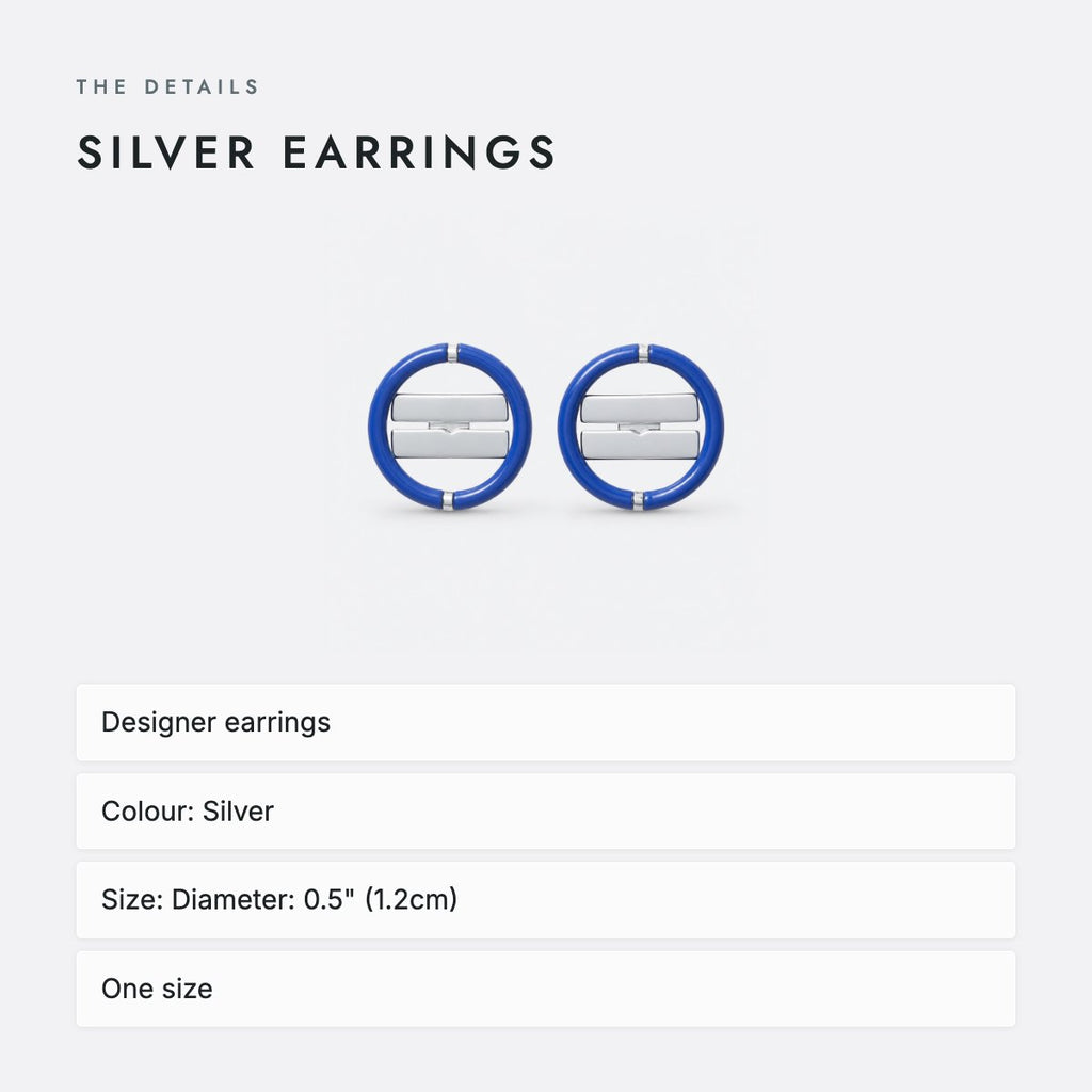 Silver Earrings, photo 4