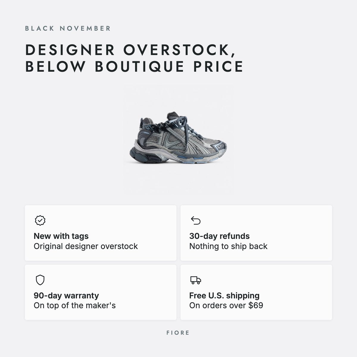 Grey, Navy and Light Blue Layered Sneakers, photo 5