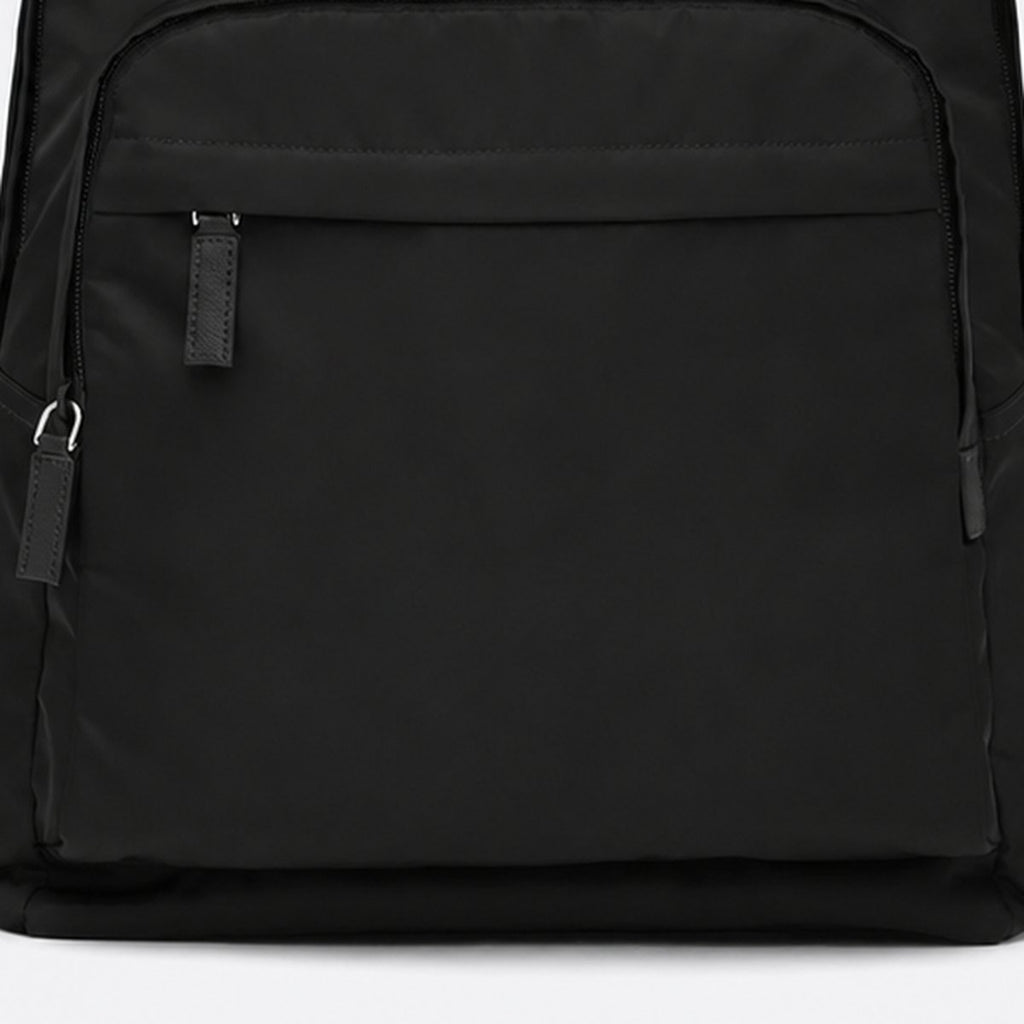 Black Leather Backpack, photo 3