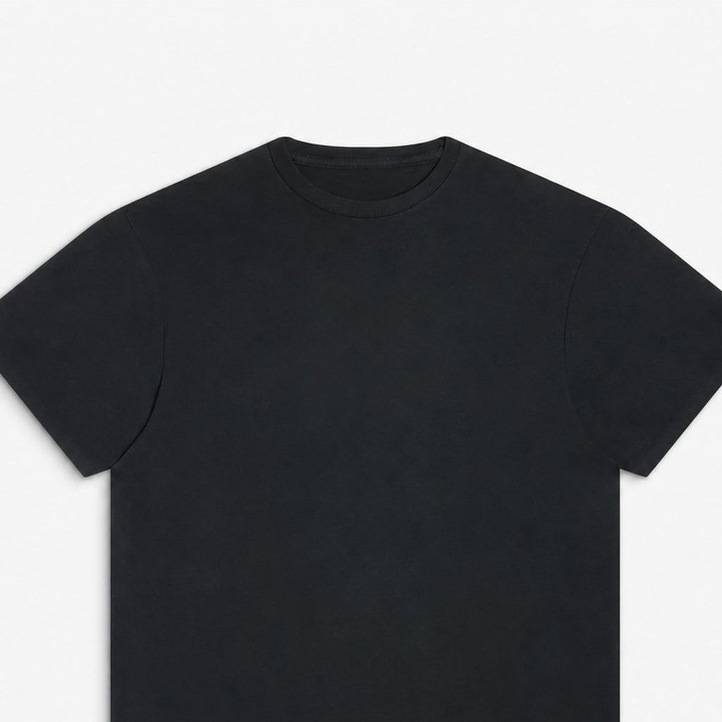 Black Cotton T-Shirt, photo 2