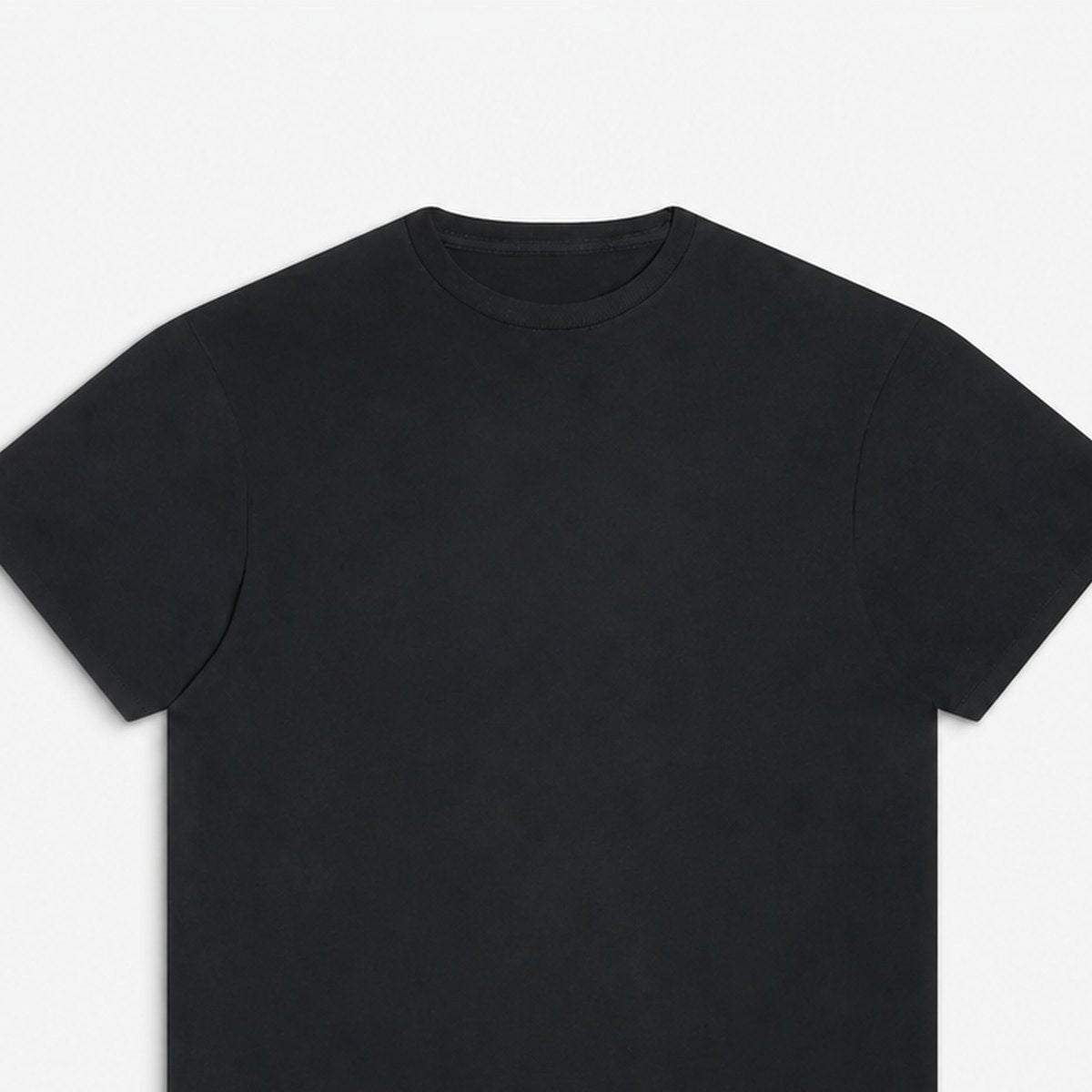 Black Cotton T-Shirt, photo 2