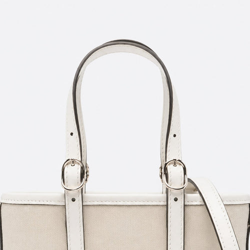 Beige Canvas Mini Bag, photo 2