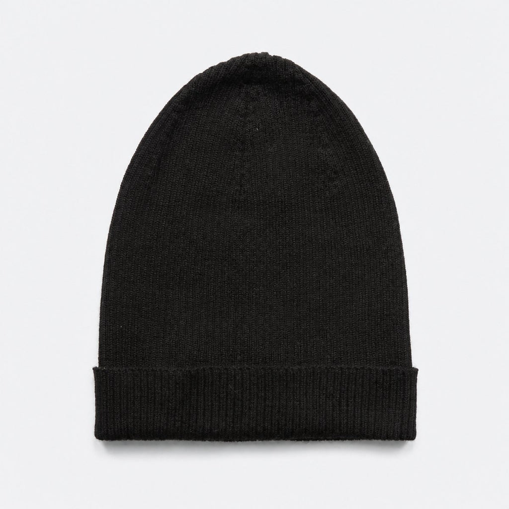 Black Wool Beanie, photo 1