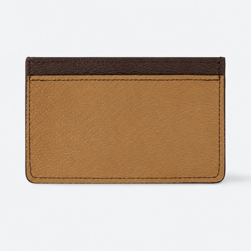 Brown Coated Canvas Card Case, photo 1