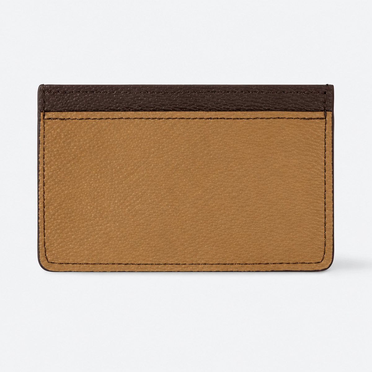 Brown Coated Canvas Card Case, photo 1