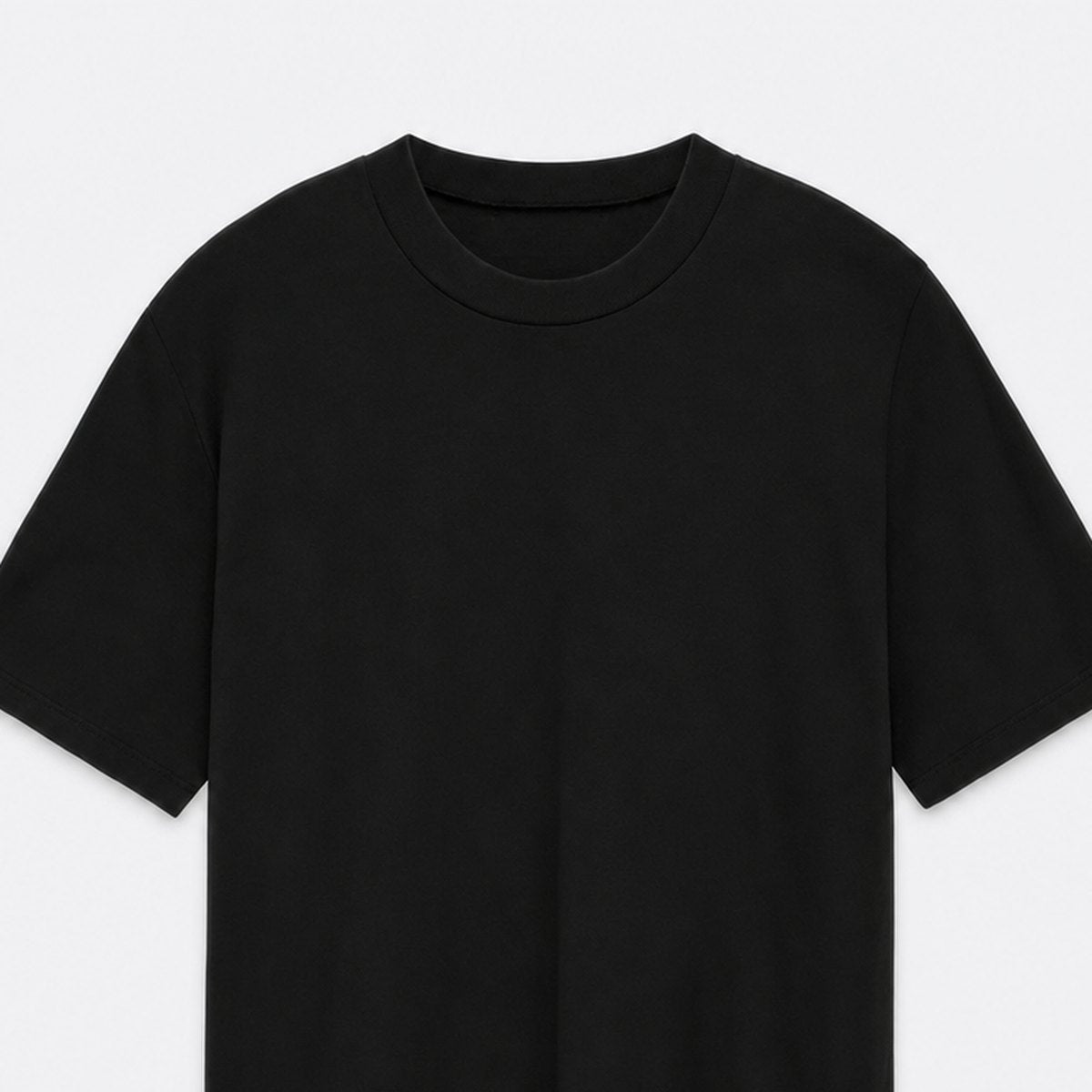 Black Cotton T-Shirt, photo 2
