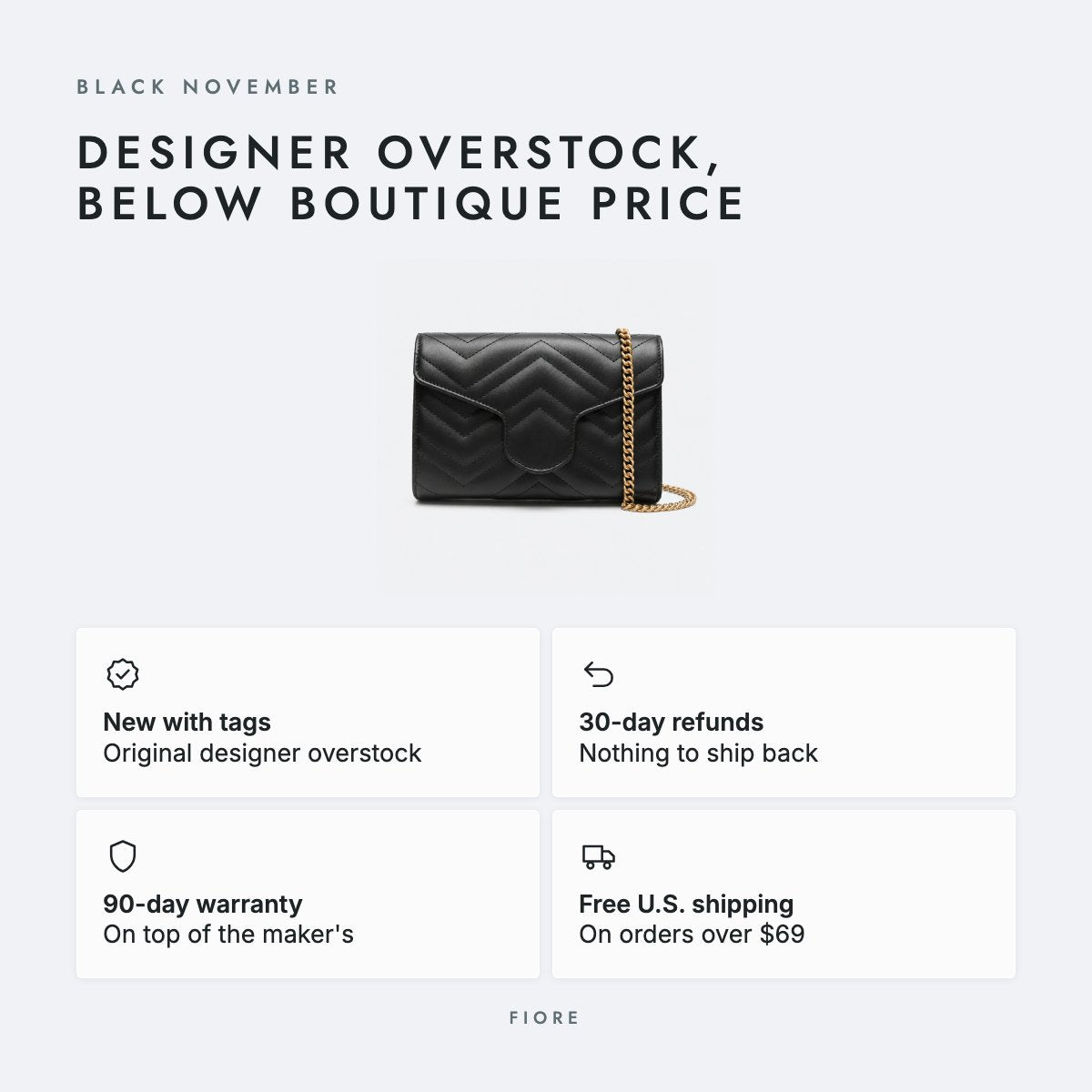 Mini Black Quilted Leather Chain Shoulder Bag, photo 5