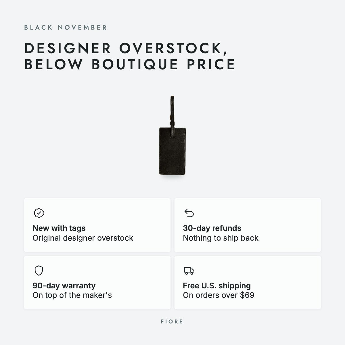 Black Luggage Tag, photo 5