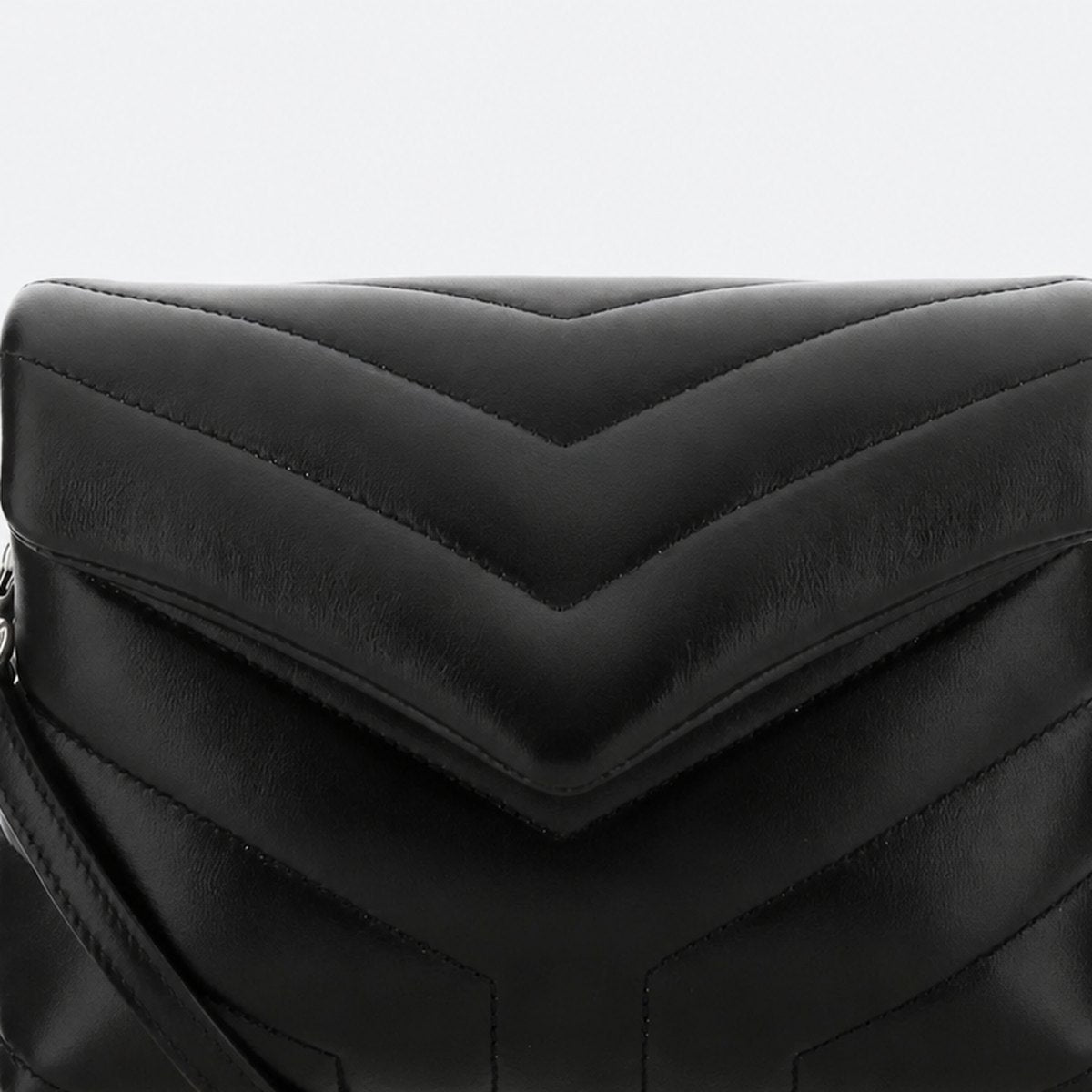 Mini Black Quilted Leather Crossbody Bag, photo 2