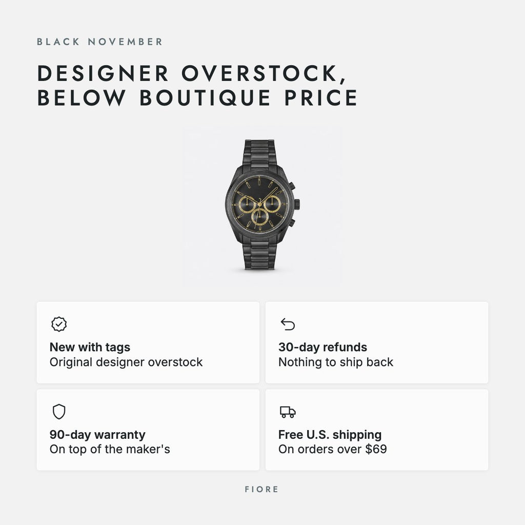 Black 42mm Chronograph Watch, photo 5