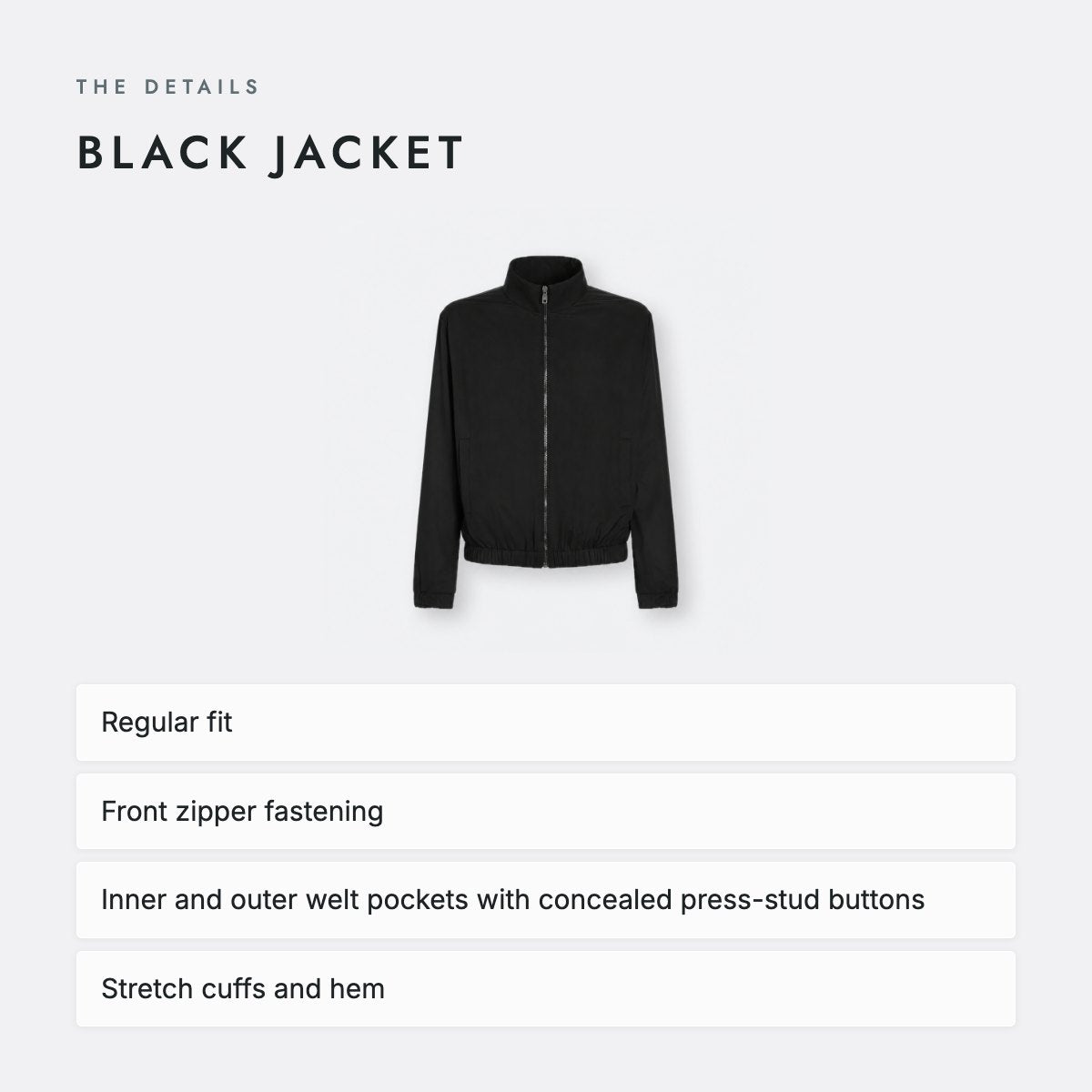 Black Jacket, photo 4