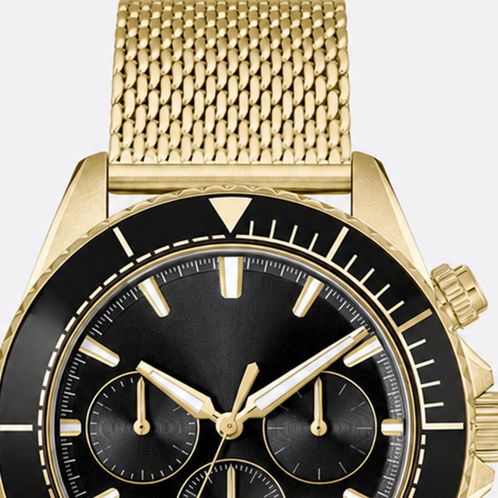 Gold-tone 44mm Chronograph Watch, photo 2
