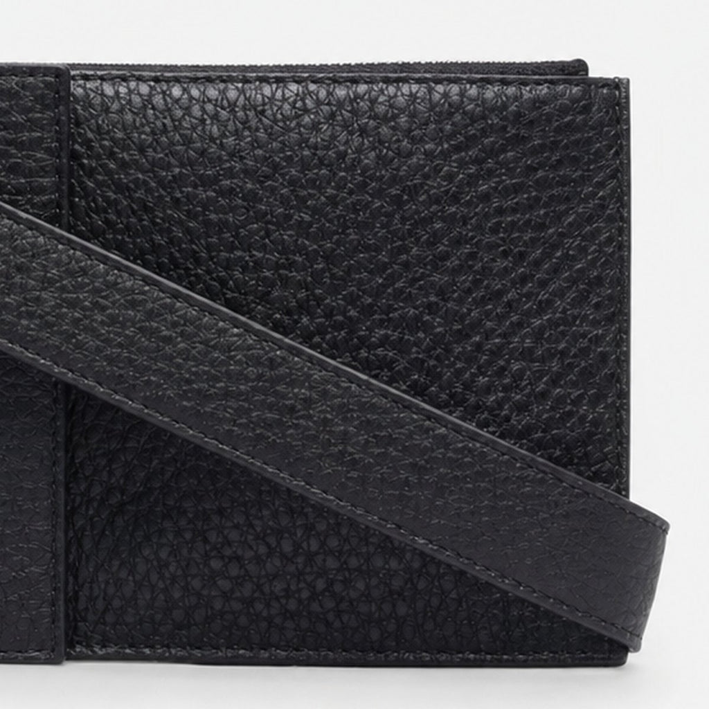 Small Black Grained Crossbody Bag, photo 3