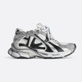 Grey, White and Black Layered Sneakers, photo 1