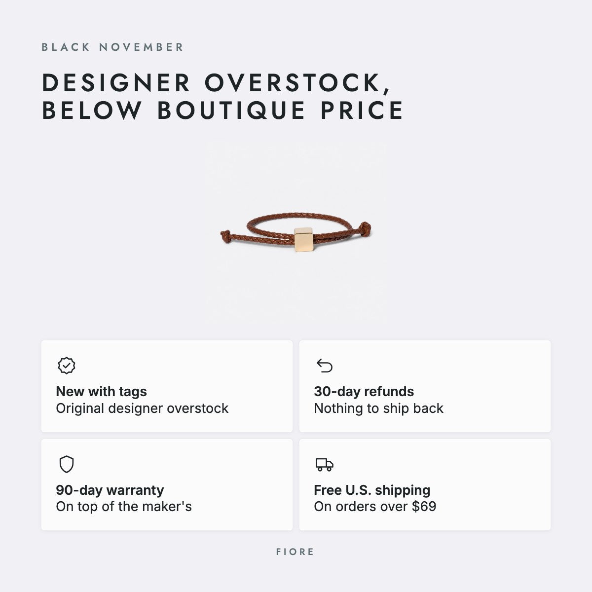 Brown Leather Bracelet, photo 5