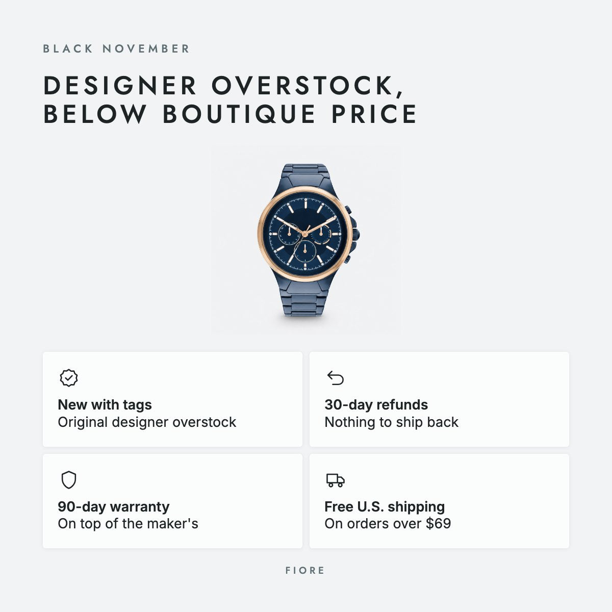 Blue 40mm Watch, photo 5