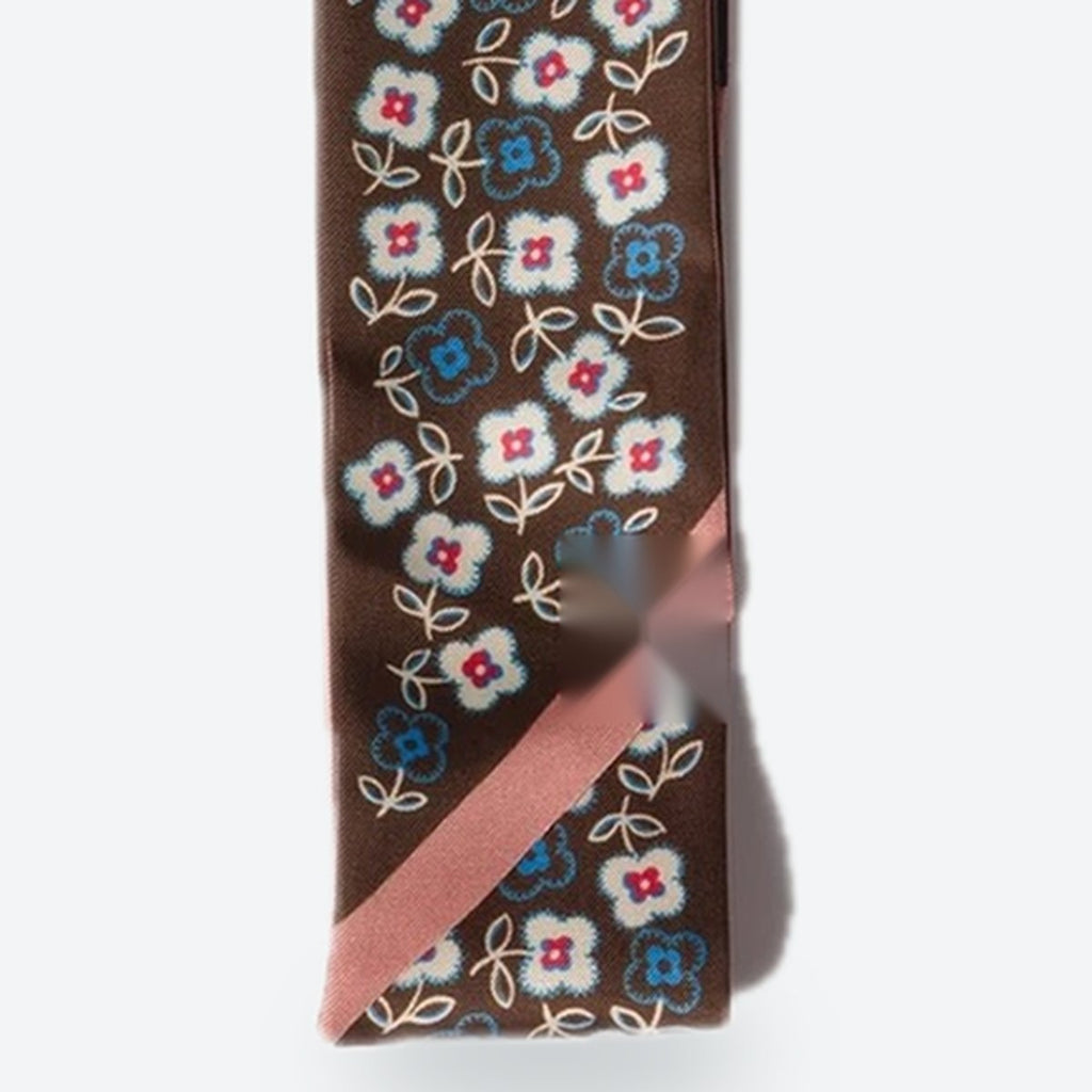 Brown Silk Scarf, photo 3