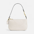 Chalk Pebble Leather Mini Shoulder Bag, photo 1