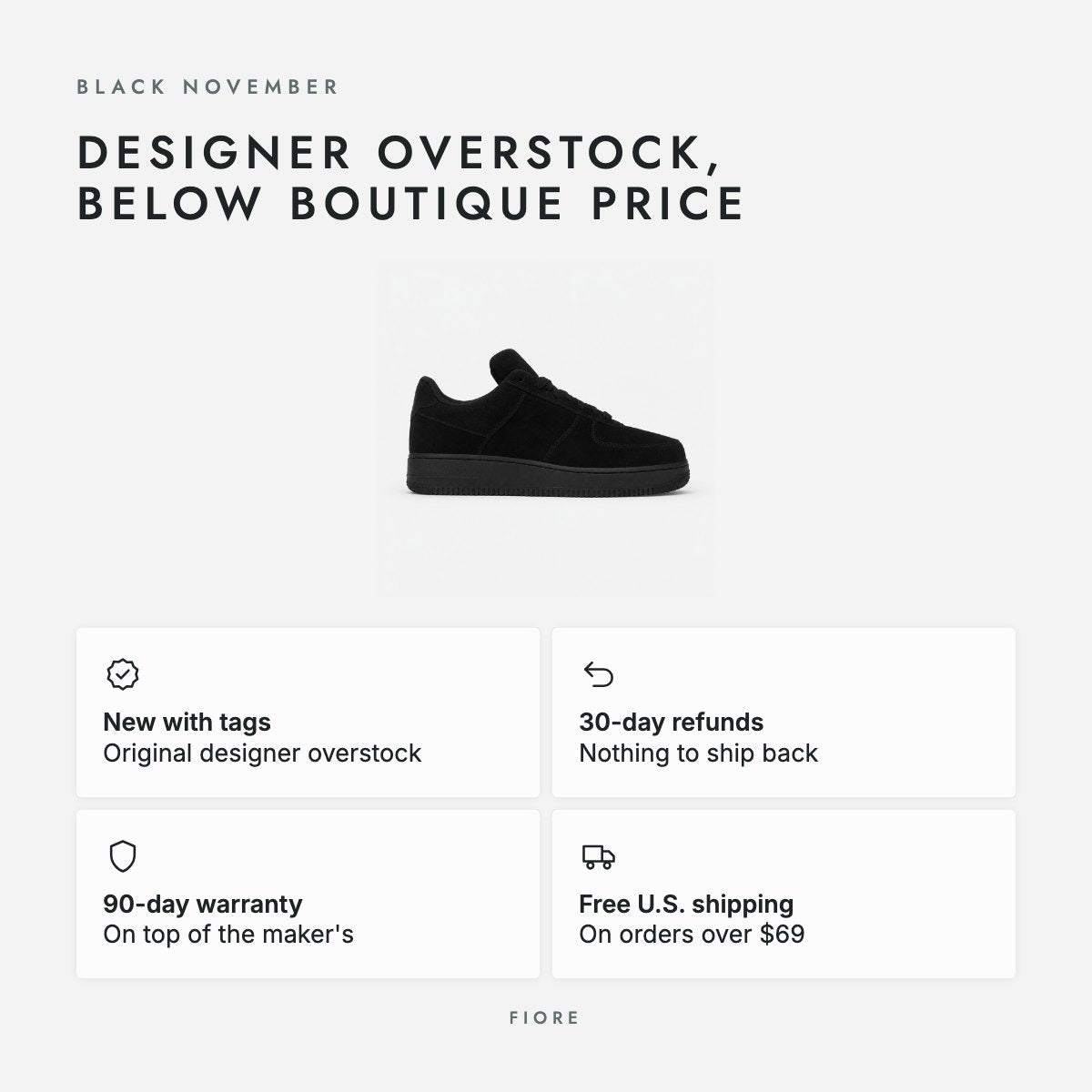 Black Suede Low-Top Sneakers, photo 5