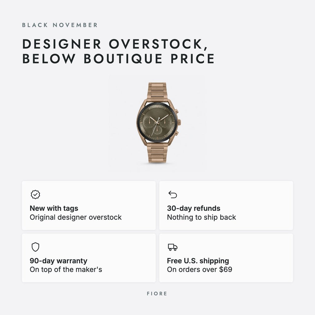 Beige And Gold-tone 44mm Chronograph Watch, photo 5