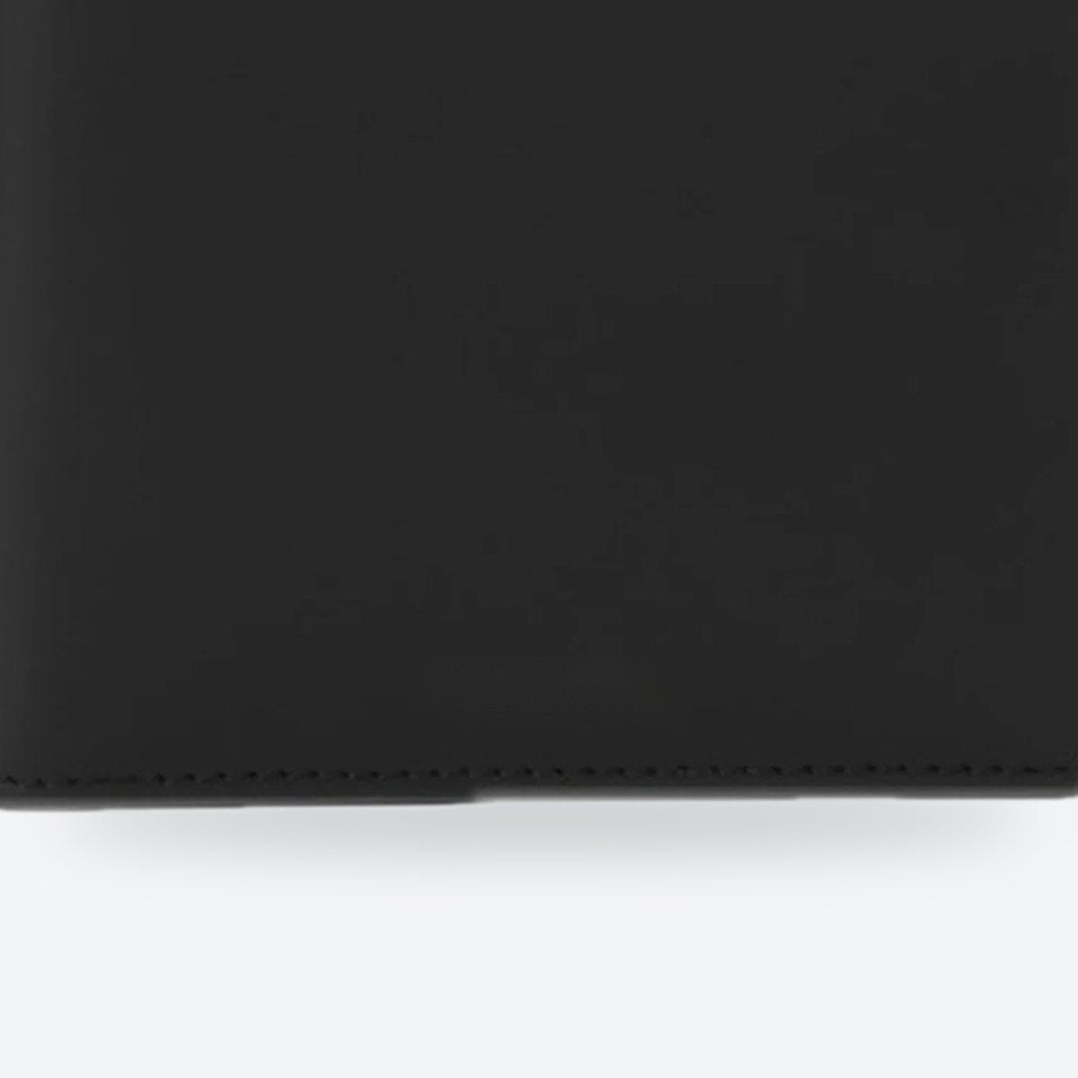Black Leather Compact Wallet, photo 3