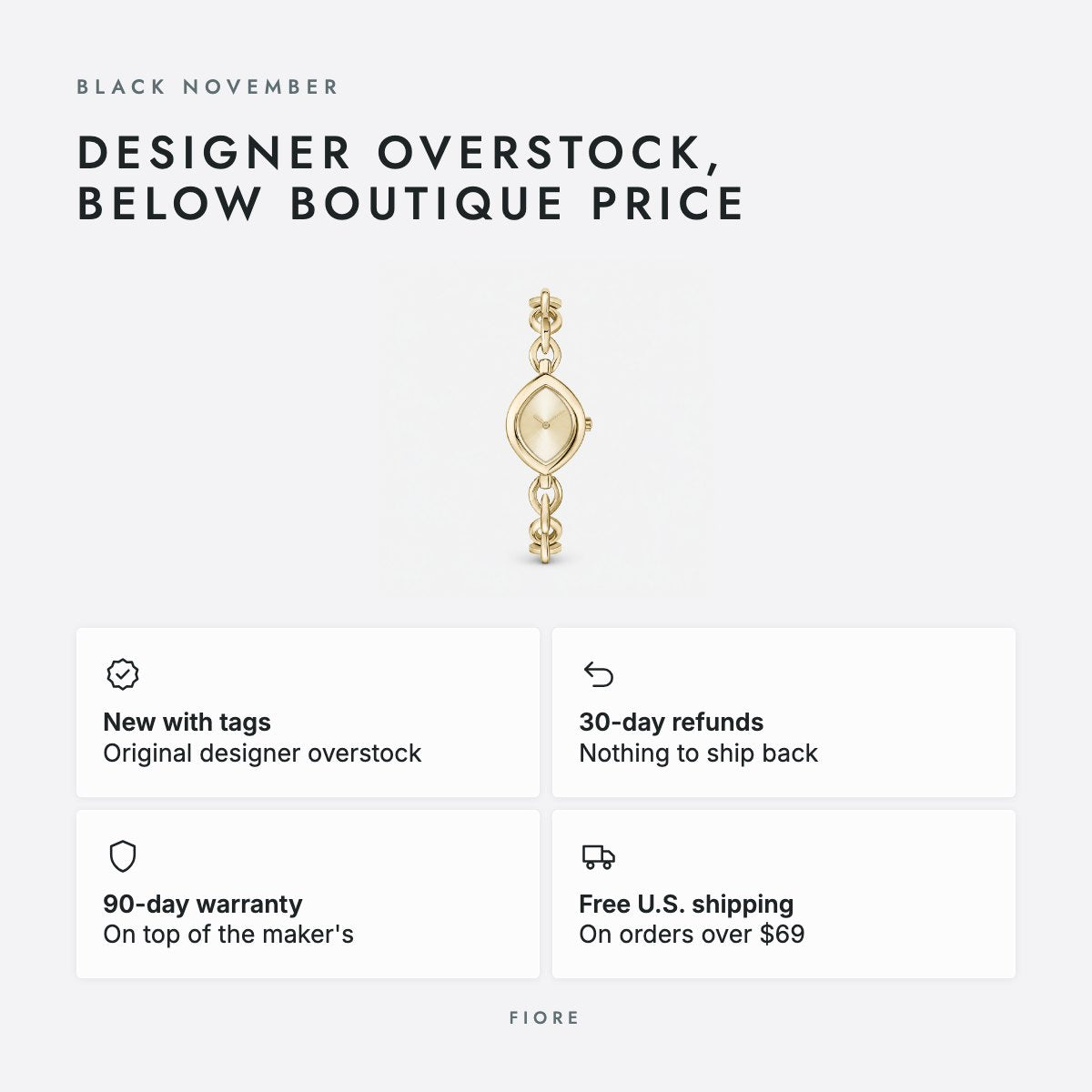 Gold-tone 28mm Watch, photo 5