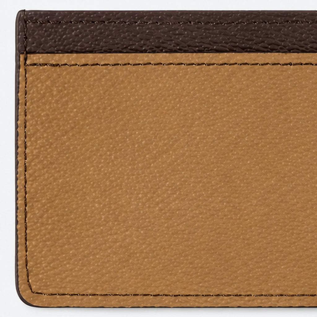 Brown Coated Canvas Card Case, photo 2