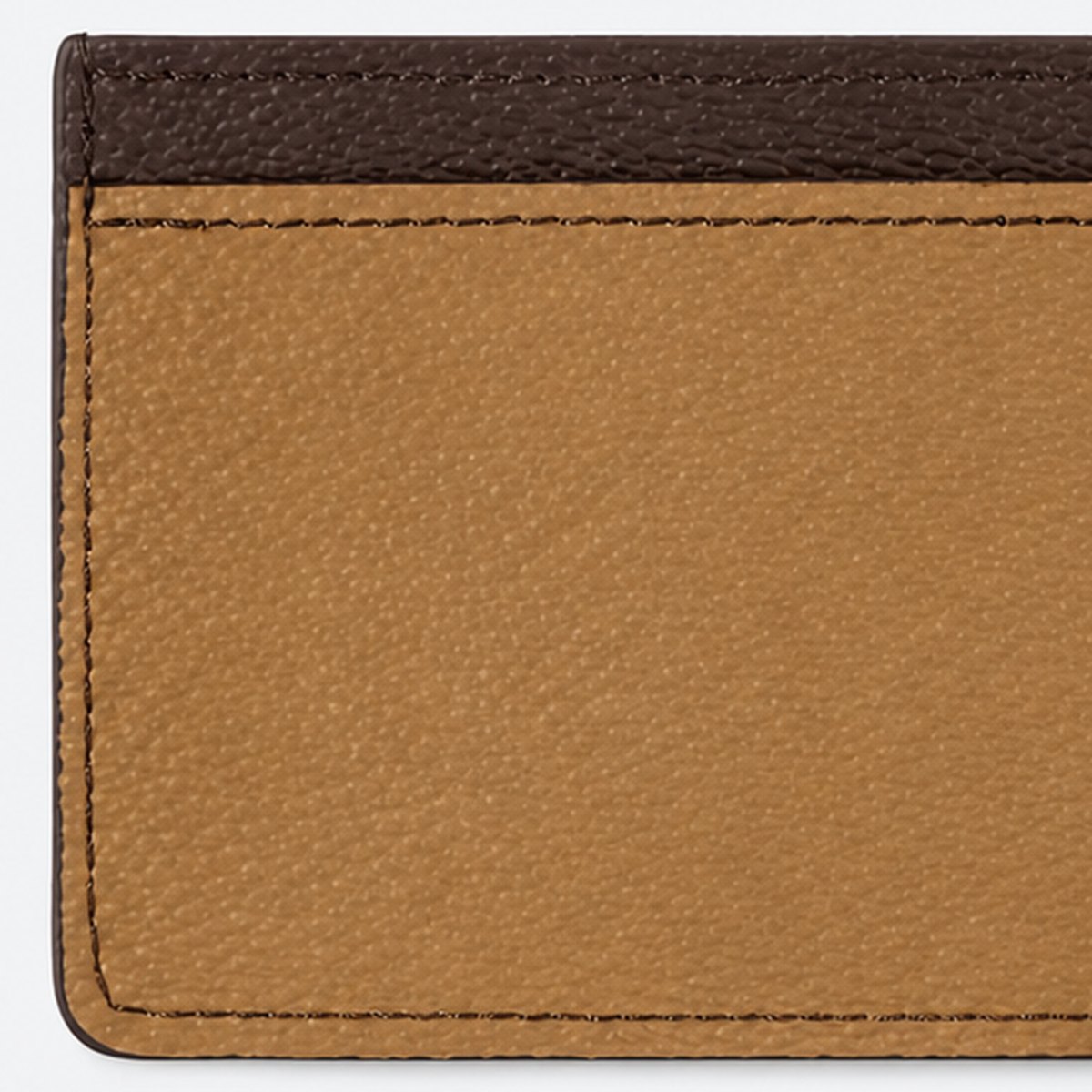 Brown Coated Canvas Card Case, photo 2