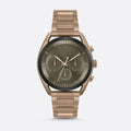 Beige And Gold-tone 44mm Chronograph Watch, photo 1