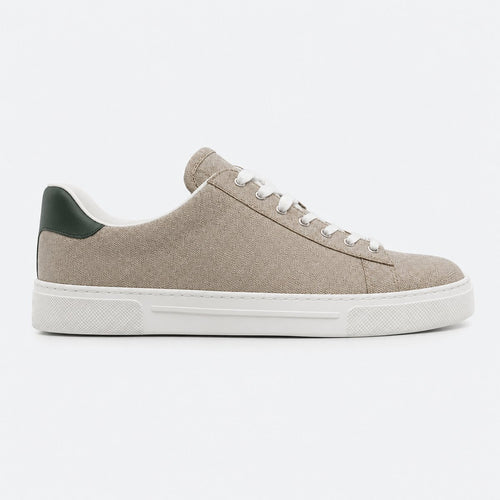 Beige Canvas Sneakers, photo 1