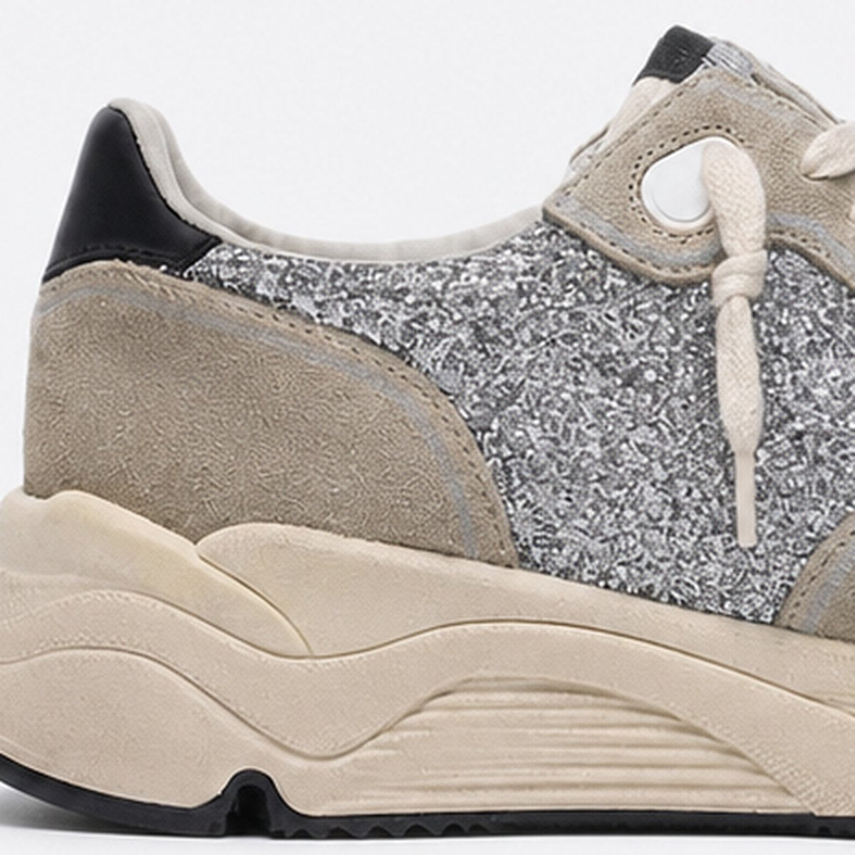 Grey Leather Trainers, photo 2