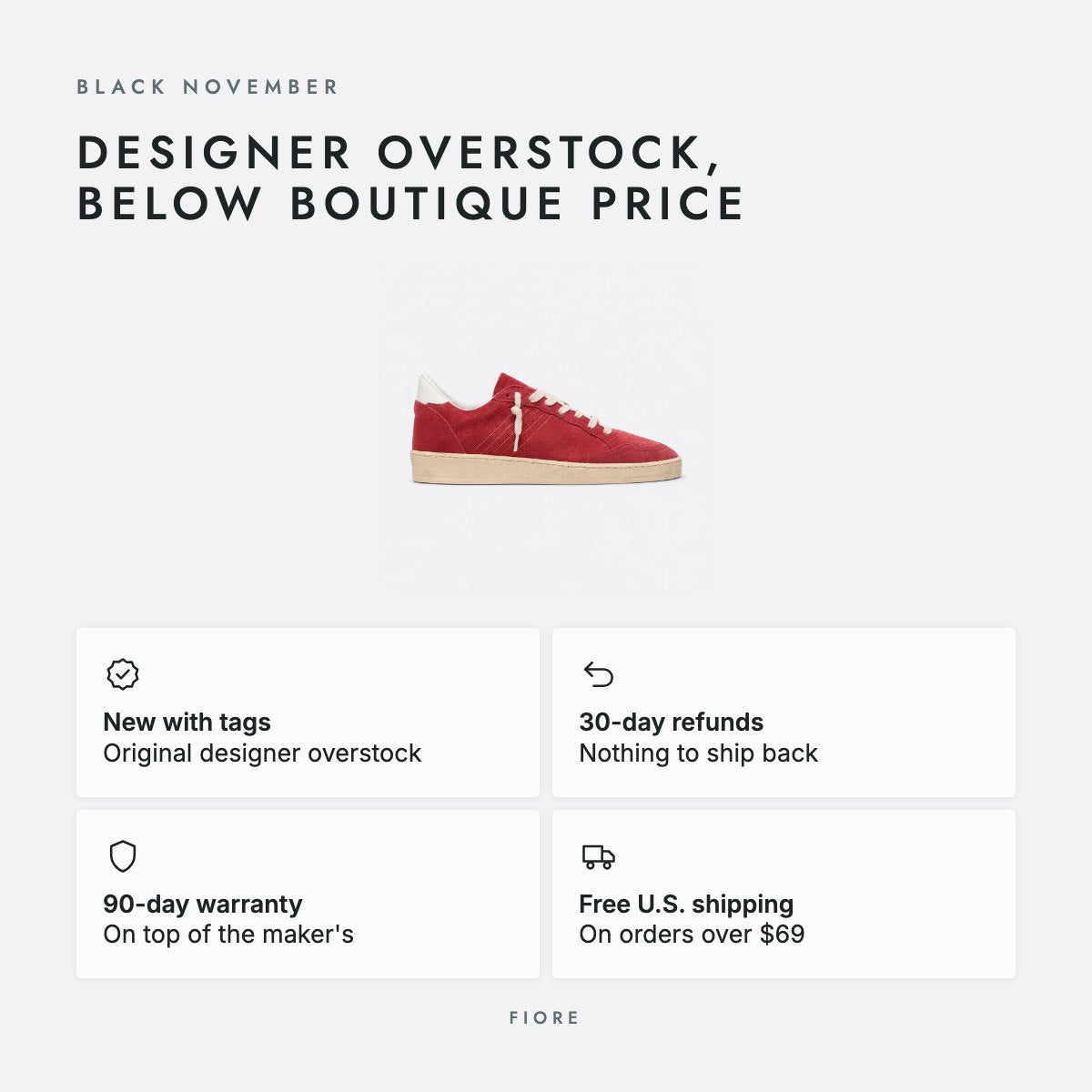 Red Cotton Sneakers, photo 5