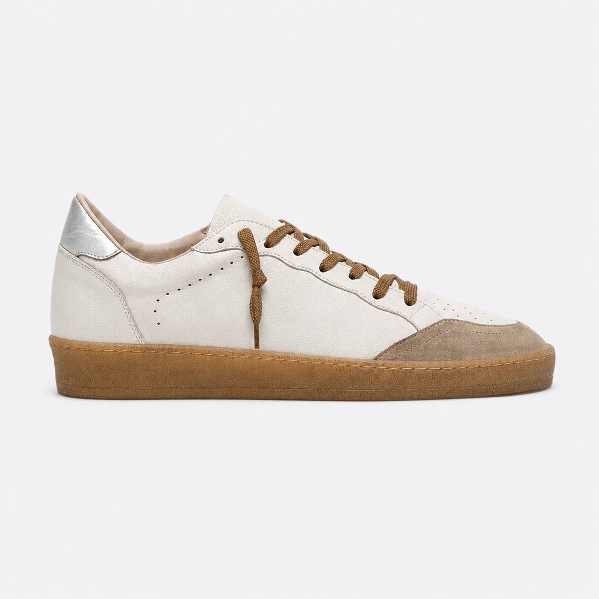 White Cotton Sneakers, photo 1