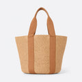 Beige Leather Tote Bag, photo 1