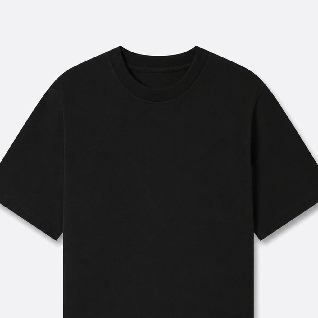 Black Cotton T-Shirt, photo 2