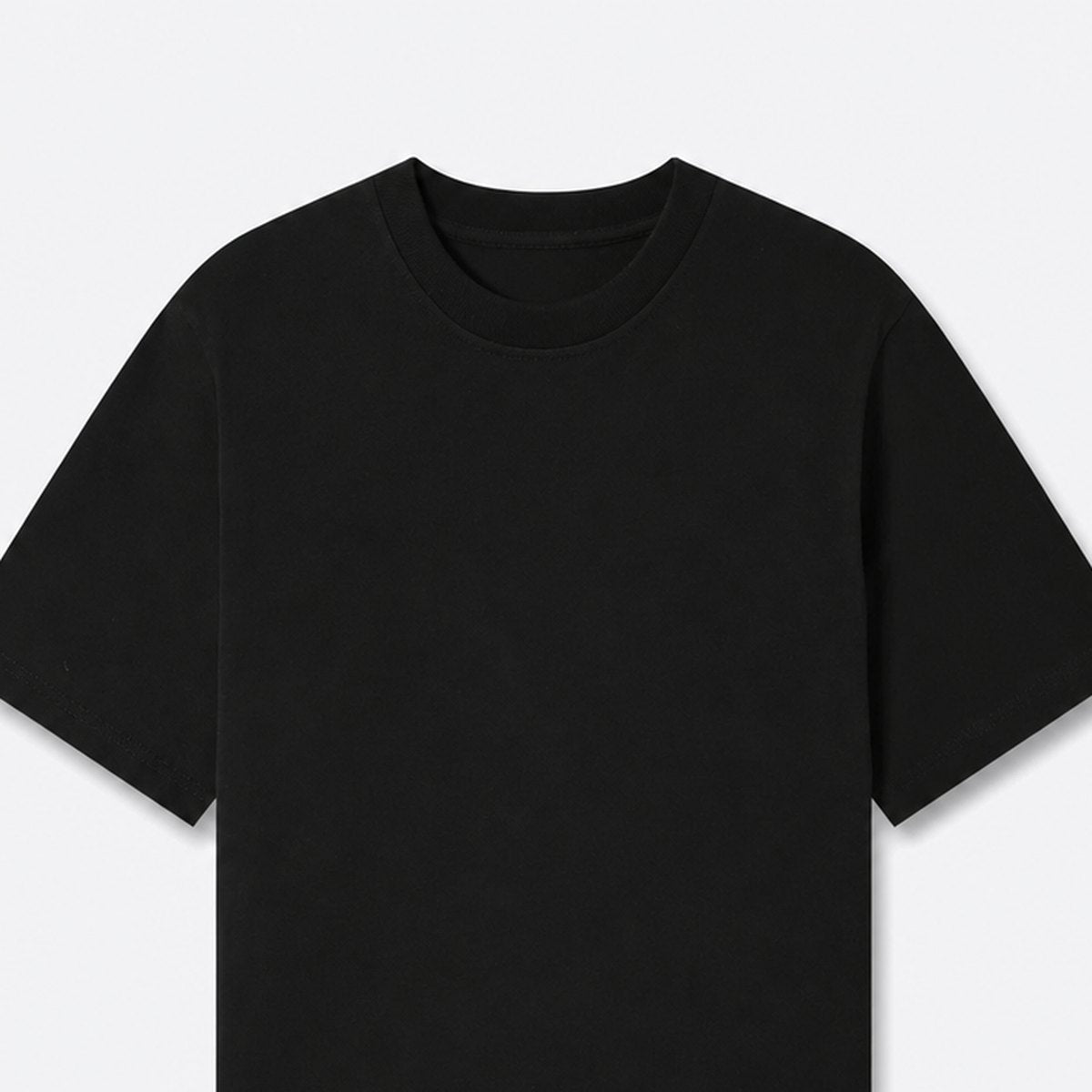Black Cotton T-Shirt, photo 2