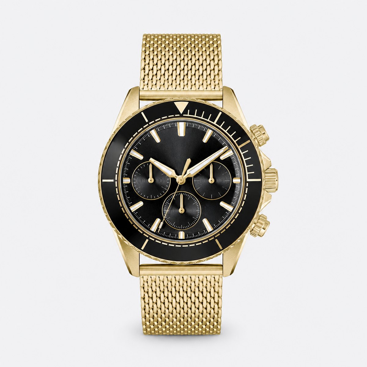 Gold-tone 44mm Chronograph Watch, photo 1