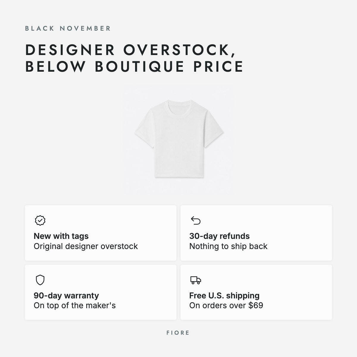 White Cotton T-Shirt, photo 5