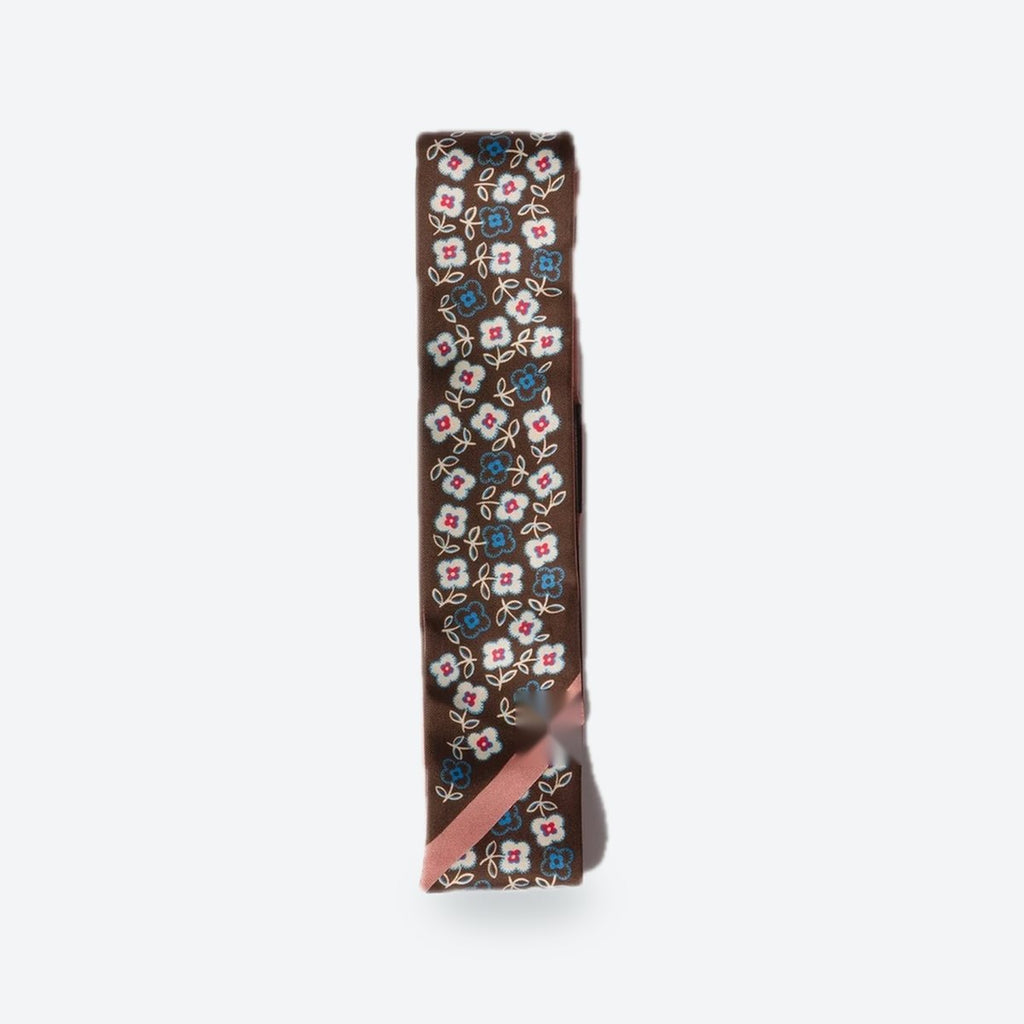 Brown Silk Scarf, photo 1