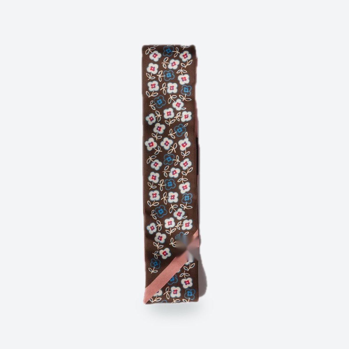 Brown Silk Scarf, photo 1