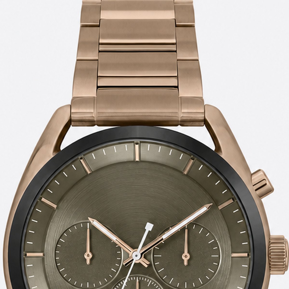 Beige And Gold-tone 44mm Chronograph Watch, photo 2