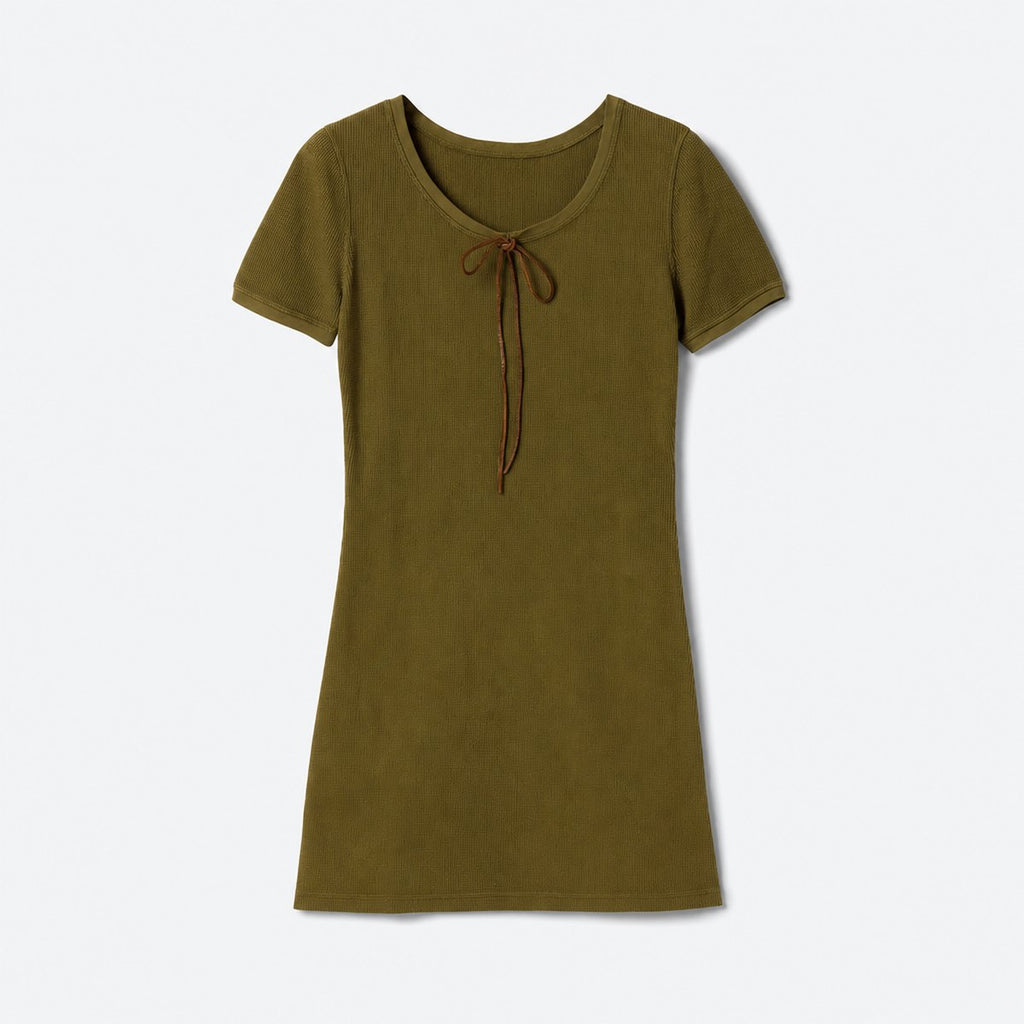 Green Cotton Dress, photo 1