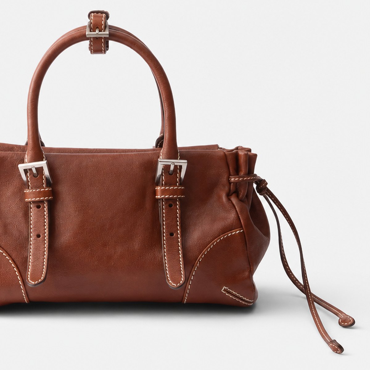 Brown Nylon Shoulder Bag, photo 3