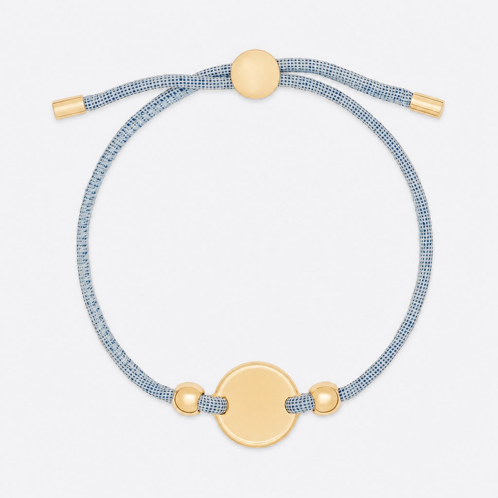 Gold Nylon Bracelet, photo 1